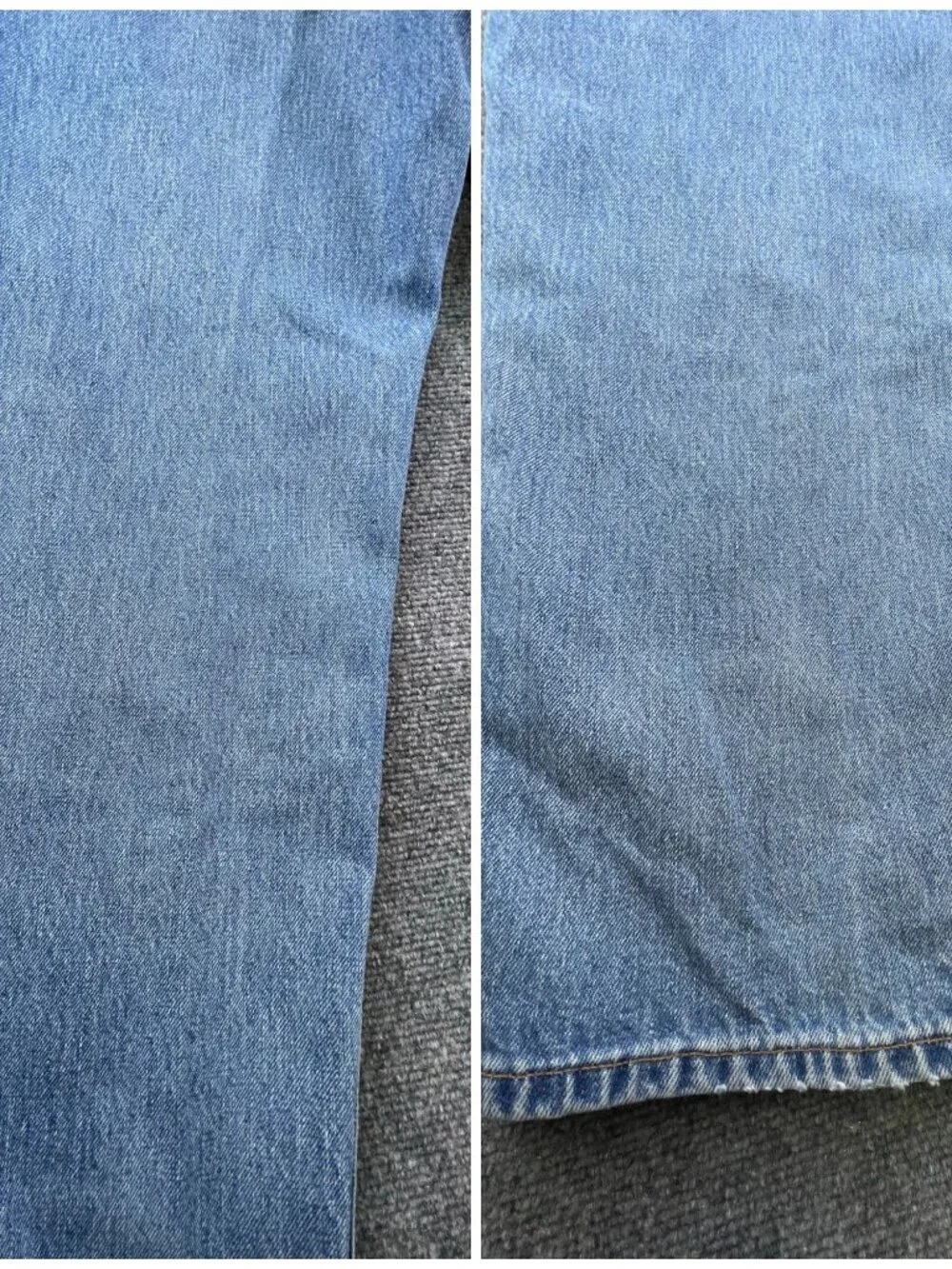 VTG Levi’s 550 Relaxed Fit Paper Tag Canada Made Blue Denim Jeans 40x32